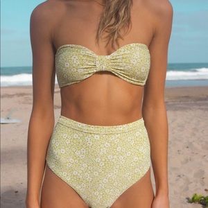 NWOT billabong bandeau bikini top